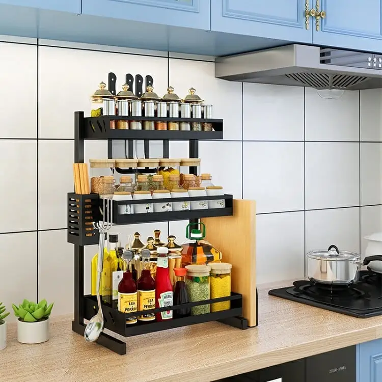 hepa importaciones,hepa import,hepa,uruguay,al fuego,organizador,rack,estante,estantería,especiero,condimentos,guardar,almacenar,ahorrar espacio,ganar espacio,cocina,para cocina,cocinar,muebles,lavaplatos,escurridor,vajilla,set