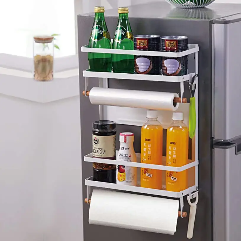 hepa importaciones import uruguay organizador 3 niveles cocina estantes decoración heladera imantado