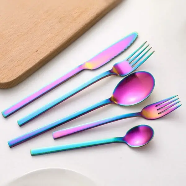 Hepa importaciones import uruguay cocina juego de cubiertos tenedor cuchillo cuchara sopera cubiertos