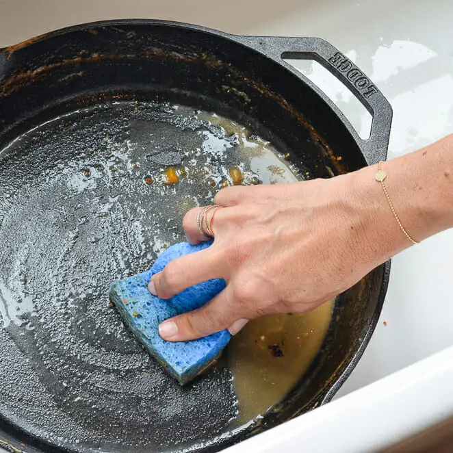 hepa importaciones import lavar olla de hierro fundido sartén cacerola