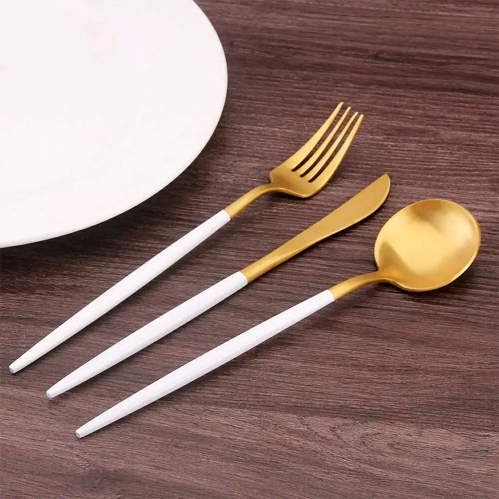 Hepa importaciones import uruguay cocina juego de cubiertos tenedor cuchillo cuchara sopera cubiertos para navidad noche buena